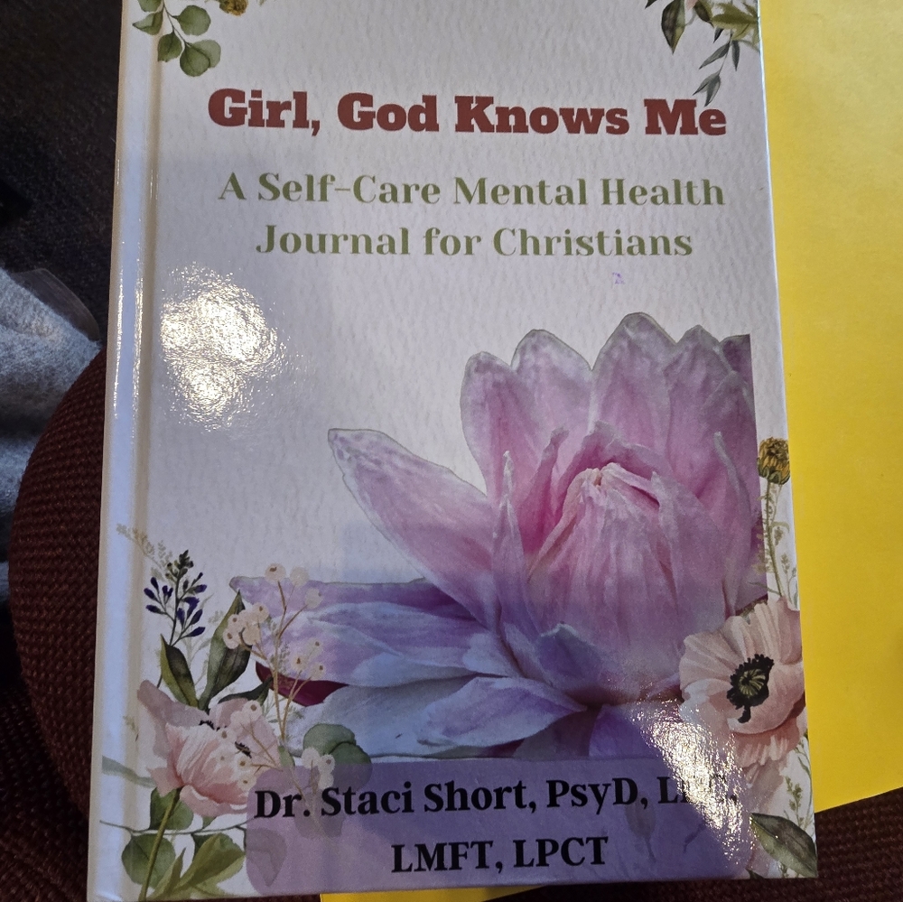 Mental health  self-care journal for Christians